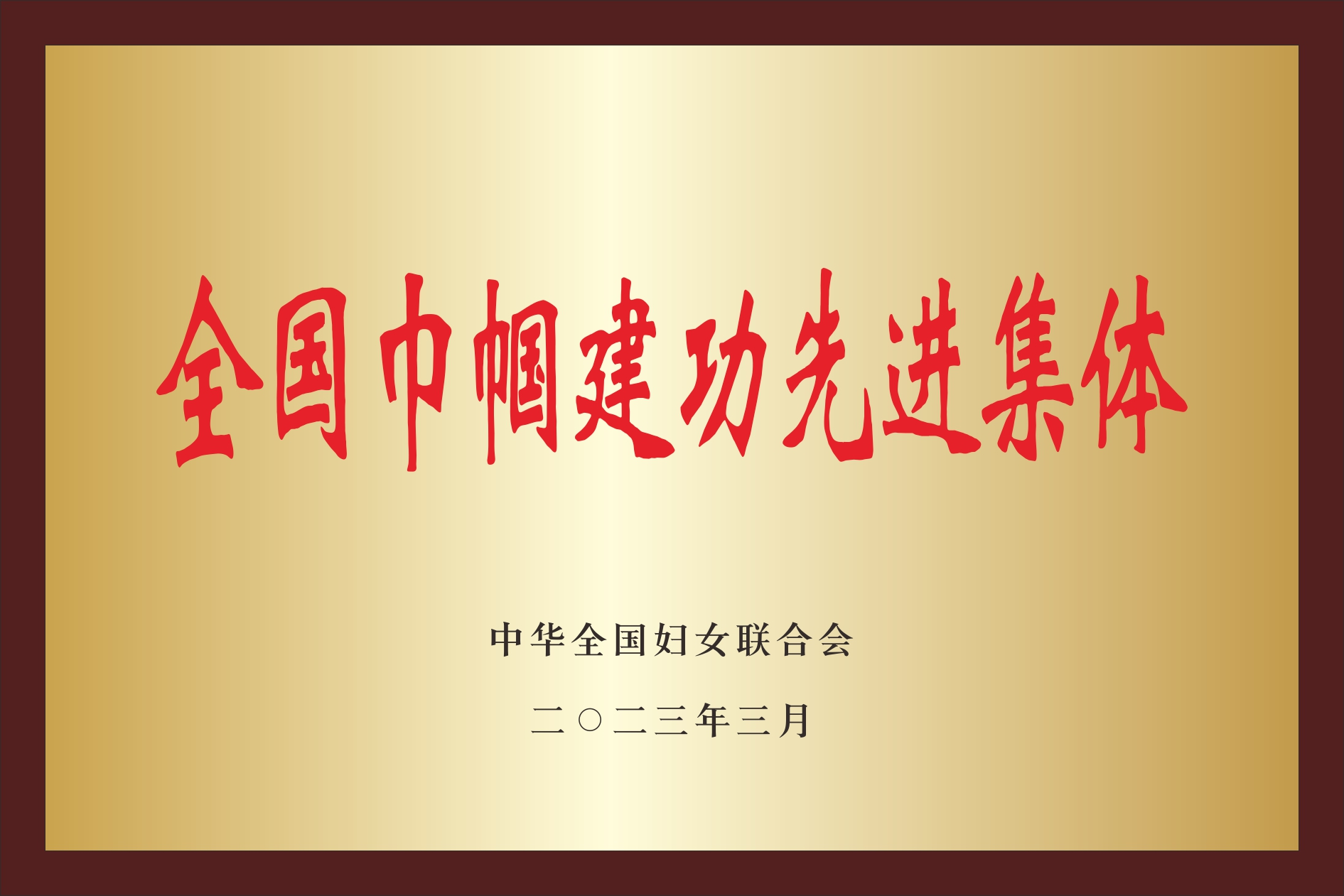 全国巾帼建功先进集体 全国巾帼建功先进集体