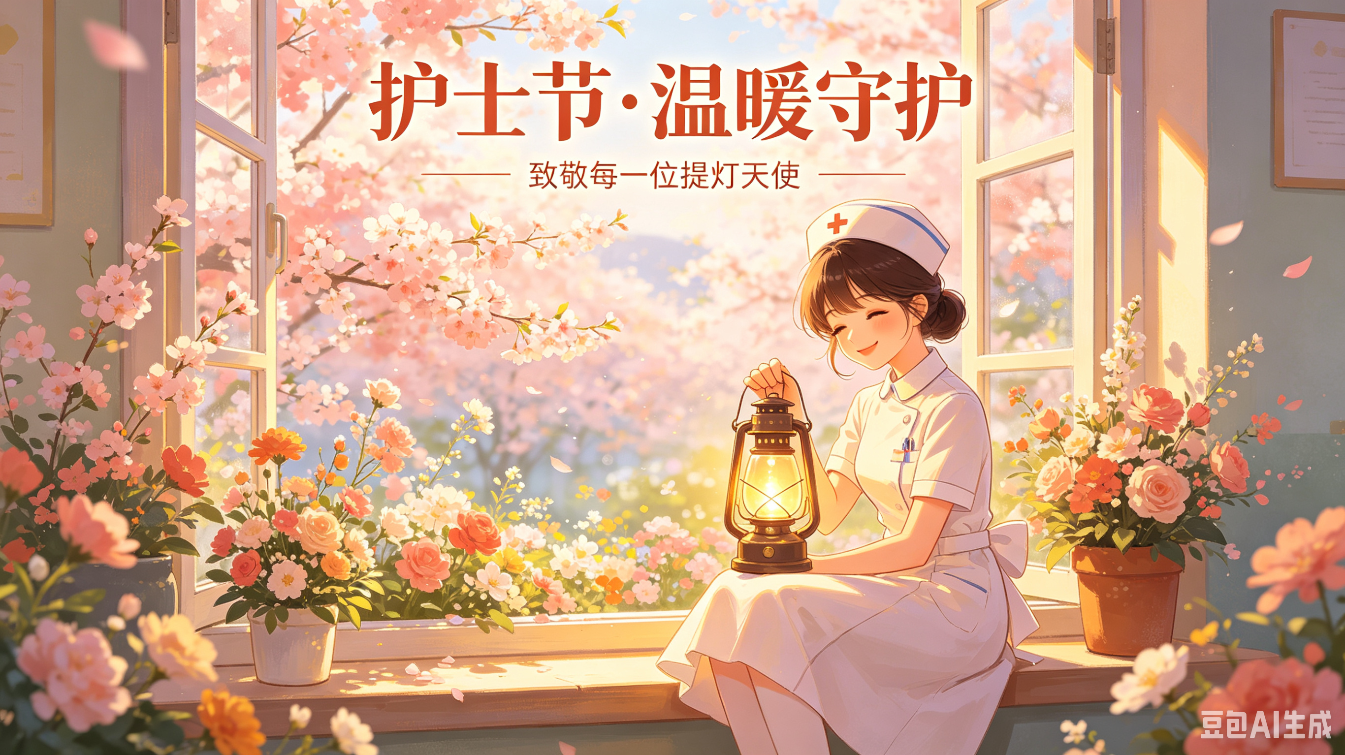 今天,南丁格尔的灯为你们点亮! 今天,南丁格尔的灯为你们点亮!